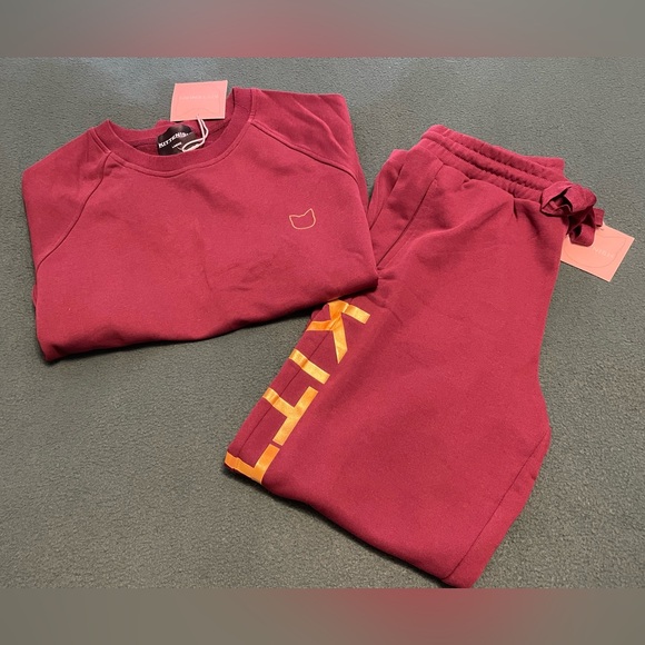 Kittenish Tops - Kittenish Logo Sweatshirt and Pant Set